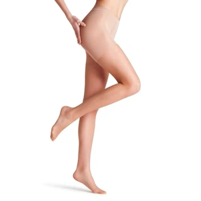Afbeelding van FALKE Dames Panty Invisible Deluxe Shaping 8 DEN W Ti ultra transparent met vormgevend effect 1 paar, Huidskleur Sun 4099, S M