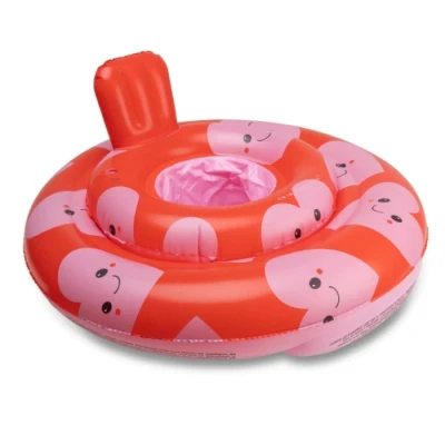 Afbeelding van Swim Essentials Rood/Roze Hartjes Baby Float 0 1 jaar