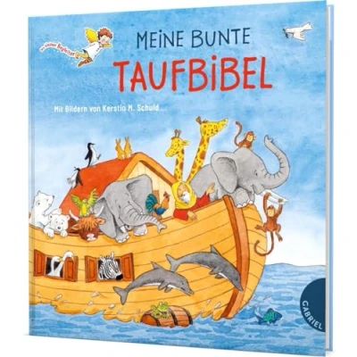 Afbeelding van Dein kleiner Begleiter: Meine bunte Taufbibel: Schönes Taufgeschenk, mit Widmungsseite für das Taufkind
