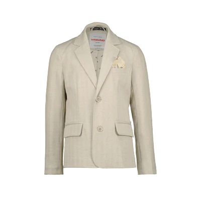 Afbeelding van Vingino Jongens Blazer THORE Vanilla Maat 164