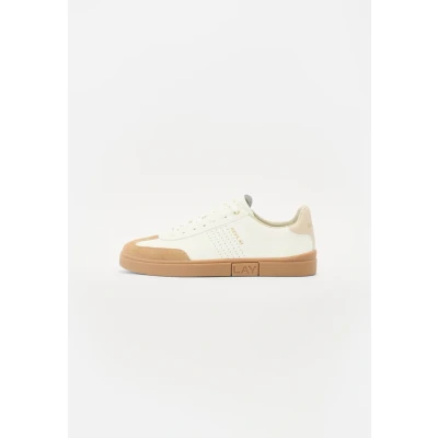 Afbeelding van Replay Polys Scent Sneakers laag, Heren, Maat: 44, Off white/pecan Leer/ synthetisch