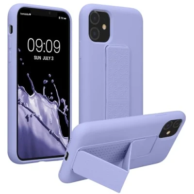 Afbeelding van kwmobile back cover voor smartphone Compatibel met Apple iPhone 11 1x beschermhoesje van kunststof In lavendel