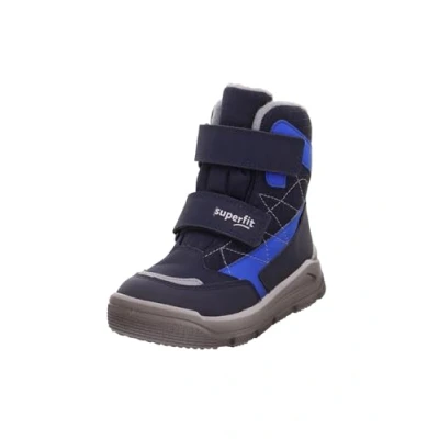 Afbeelding van Superfit MARS Snowboots voor kinderen, Maat: 25, Blau/hellgrau Textiel/ synthetisch