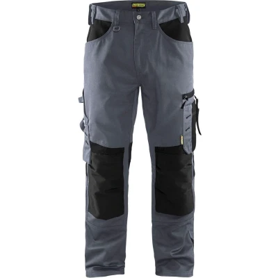 Afbeelding van Blaklader Werkbroek 1556 grijs/zwart maat C44