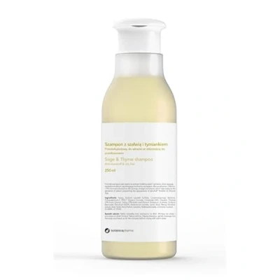 Afbeelding van Botanicapharma Sage &amp; Thyme Shampoo Anti Dandrins For Oily Hair And 250Ml