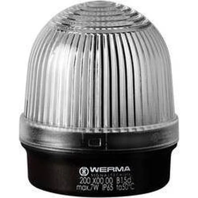 Afbeelding van Werma Signaltechnik Signaallamp 200.400.00 Wit Continulicht 12 V/AC, V/DC, 24 48