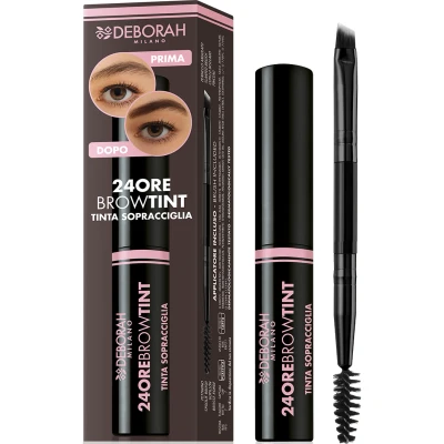 Afbeelding van Deborah milano 24Ore Brow Tint 3 Ebony Wenkbrauwverf Beautytasting