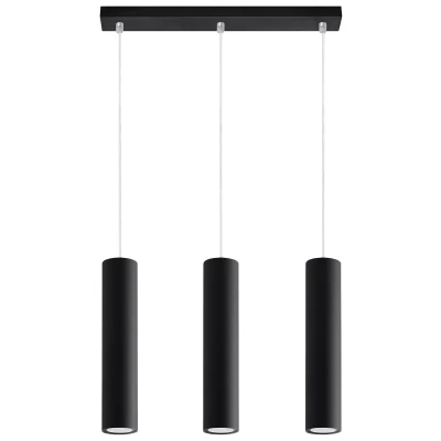 Afbeelding van Hanglamp Lagos 3 Lichts Zwart Giga Meubel