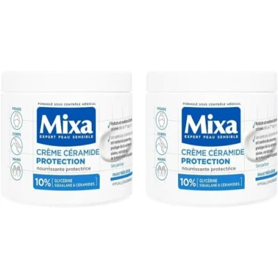 Afbeelding van Mixa Ceramide Protection Cream 400 ml 2 stuks