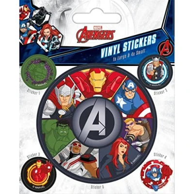 Afbeelding van Marvel Avengers (Avengers Assemble) Vinylstickers Gadget Stickers