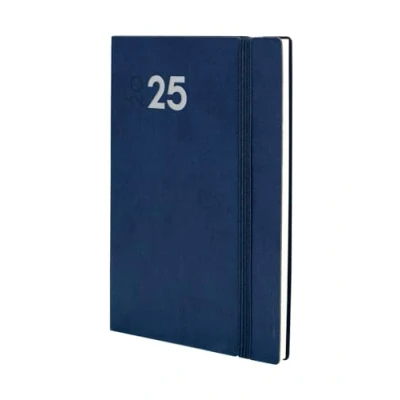 Afbeelding van Finocam Agenda Dynamic Mara 2025 verticale weekweergave januari december (12 maanden) blauw internationaal