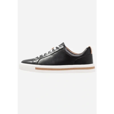 Afbeelding van Clarks Unstructured UN MAUI LACE Sneakers laag, Dames, Maat: 35.5, Black Leer