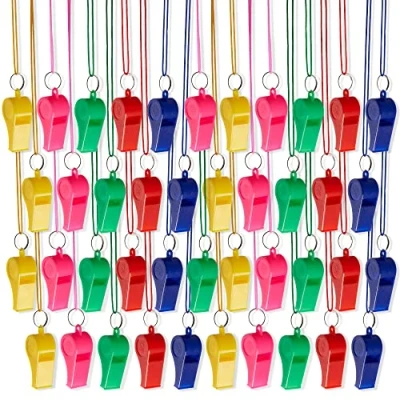 Afbeelding van The Twiddlers Voetbalfluitje Junior 5 X 2 Cm 60 Stuks