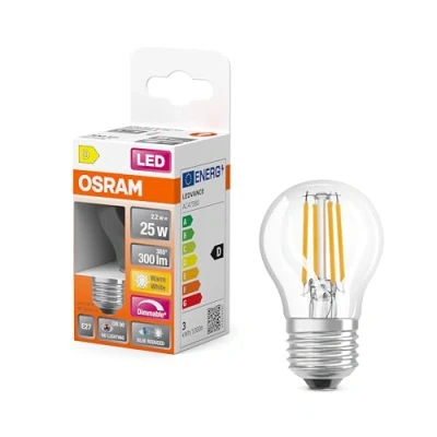 Afbeelding van OSRAM SUPERSTAR+ CLASSIC P FIL 25 LED lamp, 2,2W, 300lm