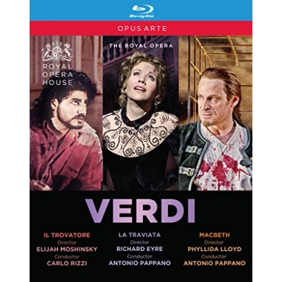 Afbeelding van Various Artists Traviata Trovatore Macbeth (3 Blu ray)