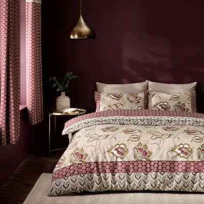 Afbeelding van Catherine Lansfield Beddengoedset, kasjmier, voor tweepersoonsbed, meerkleurig 230x220cm