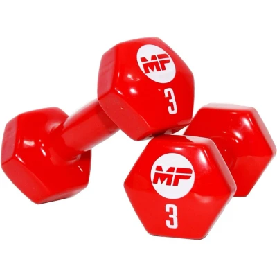 Afbeelding van Vinyl dumbbells MP920 2 x 3 kg