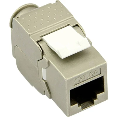 Afbeelding van Value RJ45 inbouwmodule Keystone CAT 6A