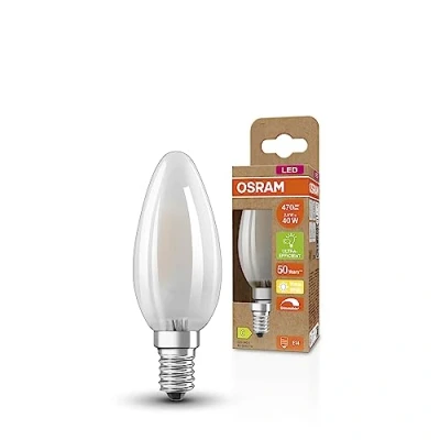 Afbeelding van OSRAM 4099854066085 LED lamp Energielabel C (A G) E14 Kaars 2.9 W = 40 Warmwit (Ø x h) 35 mm Dimbaar 1 stuk(s)