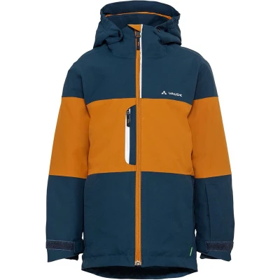 Afbeelding van Vaude KIDS CUP Unisex Snowboardjas voor kinderen, Maat: 158/164, Dark sea/brown