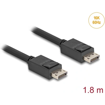 Afbeelding van Delock DisplayPort Kabel 16K 60 Hz 80 Gbps 1,8 m HQ products