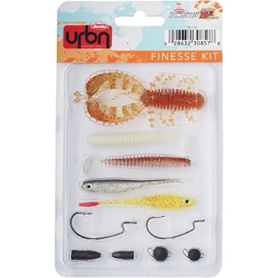 Afbeelding van Berkley URBN Kit Finesse Softbait (11pcs) Shad