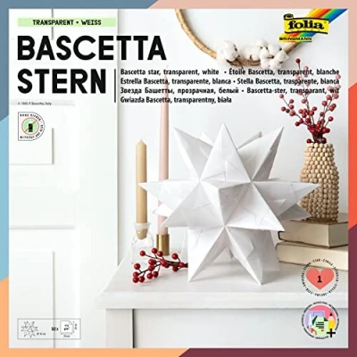 Afbeelding van folia cArt Us Origami Bascetta pak wit 20 x cm