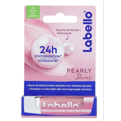 Afbeelding van Labello Lippenbalsem Blister Pearly Shine