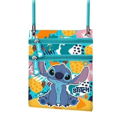 Afbeelding van Karactermania Disney Lilo en Stitch Colors Action Verticale Crossbody Tas Schoudertas Turquoise