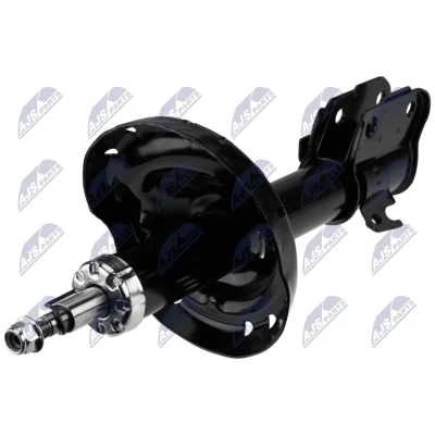 Afbeelding van NTY A SB 023 Schokdemper Vooras rechts Gasdruk Dubbelpijp Veerpoot Pen bovenaan, Klem onderaan SUBARU: Forester II (SG) 2.5 AWD, 2.0 X AWD