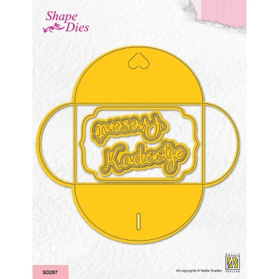 Afbeelding van Nellie&#039;s Choice Shape Die Giftcard Envelope SD297