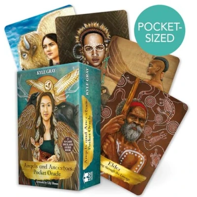 Afbeelding van Angels and Ancestors Pocket Oracle: A 55 Card Deck Guidebook