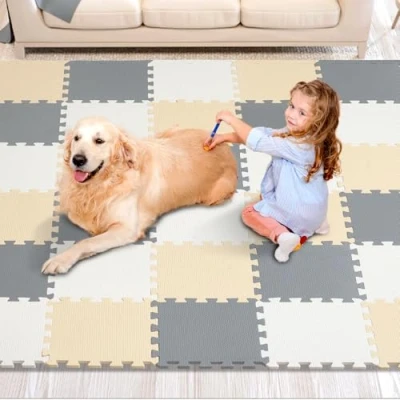 Afbeelding van VEVOR puzzelvloer speelkleed foam EVA tegels 36 stuks 315x315mm