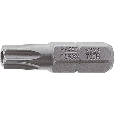 Afbeelding van HAZET 2223 T27H Torx bit TR 27 Speciaal staal C 6.3 1 stuk(s)