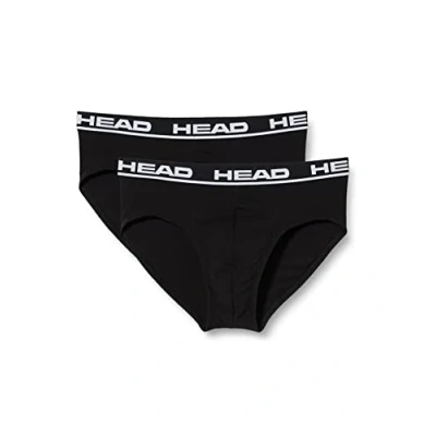 Afbeelding van HEAD 2P herenslips basic zwart M