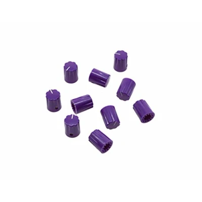 Afbeelding van Dopro Gitaar Scalloped Edge Versterker Knoppen Cylinder Effect Pedaal Paars