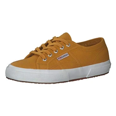 Afbeelding van Superga 2750 Cotu Classic uniseks volwassene Sneaker,Geel Yellow Golden W8U,36 EU