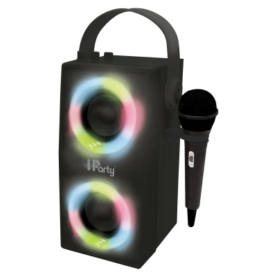 Afbeelding van Draagbare Bluetooth lichtluid Speaker met microfoon iParty 3380743092881