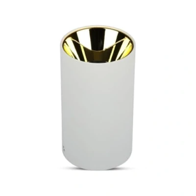 Afbeelding van V TAC VT 882 RG LED spots opbouwfittingen GU10 IP20 wit+goud Modelnr: