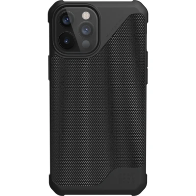 Afbeelding van Apple iPhone 12 Pro Max Hoesje Siliconen en TPU (zacht) UAG Backcover/Softcase Zwart Telefoonhoesje Shockproof/Valbescherming