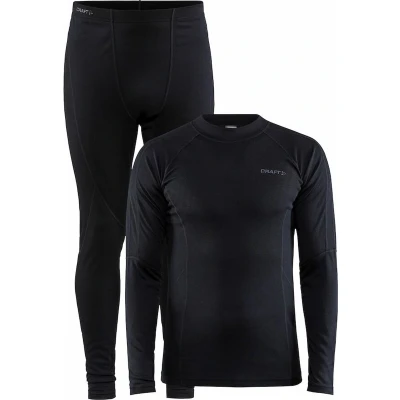 Afbeelding van Baselayerset Craft Men Core Warm Baselayer Set Black XS