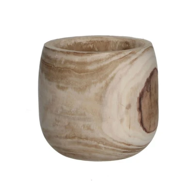 Afbeelding van Mica Decorations pia bloempot lichtbruin maat in cm: 24 x