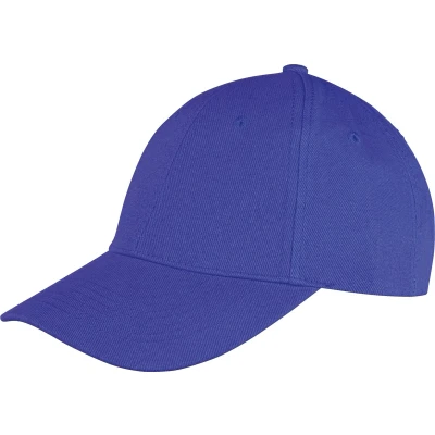 Afbeelding van Result Memphis Brushed Cotton Low Profile Cap RC081X Royal Blue