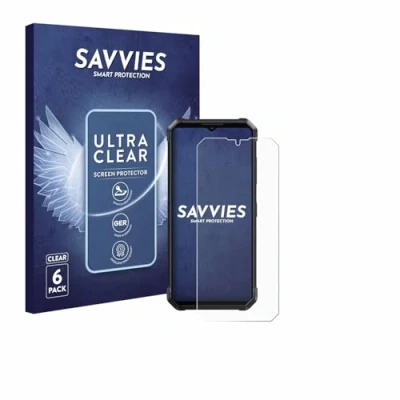 Afbeelding van Savvies (6 Stuks) Schermbeschermer voor Fossibot F106 Pro Screen Protector Ultra Transparant