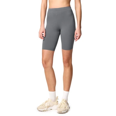 Afbeelding van Merry Style MS MS10 200 LE Dames Leggings Sport Vrijetijdsbroek Kort Katoen Sporbroek Yogabroek Grijs XS