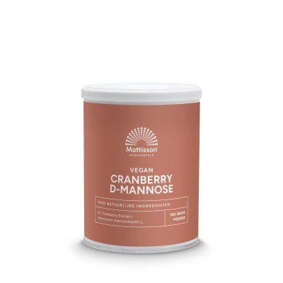 Afbeelding van Mattisson Cranberry D mannose poeder 100 g