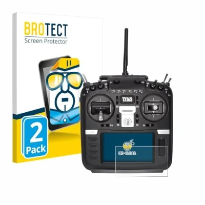 Afbeelding van BROTECT (2 Stuks) Schermbeschermer voor Radiomaster TX16S Screen Protector Transparant