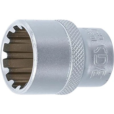 Afbeelding van BGS 10222 Dopsleutel Gear Lock 12,5 mm (1/2&quot;) 22