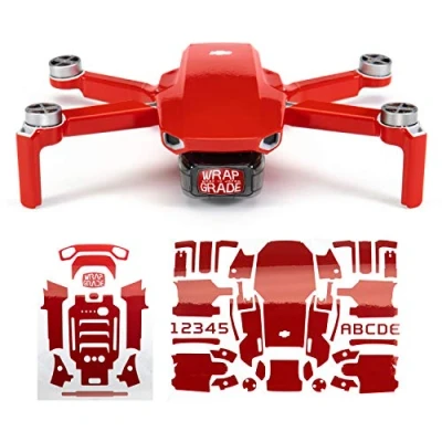 Afbeelding van WRAPGRADE Skin compatibel met DJI Mavic Mini (SUPER RED)