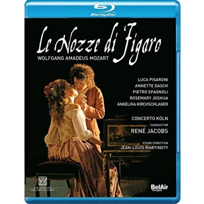 Afbeelding van Concerto Köln &amp; Rene Jacobs Le Nozze Di Figaro (Blu ray)